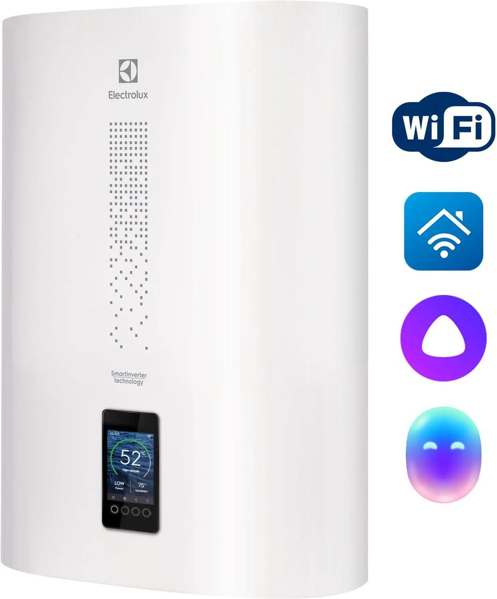 Водонагреватель Electrolux SmartInverter EWH 30,  накопительный,  2кВт,  30л,  белый [нс-1237351]